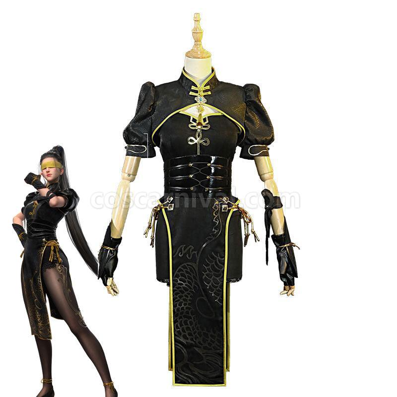 Naraka Bladepoint Viper Ning Cheongsam Cosplay Costumes coscarnival01116226