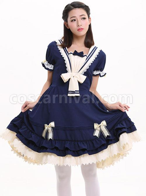 Navy-Blue-Bowknot-Sweet-Lolita-Short-Sleeve-Dress-coscarnival-517.jpg
