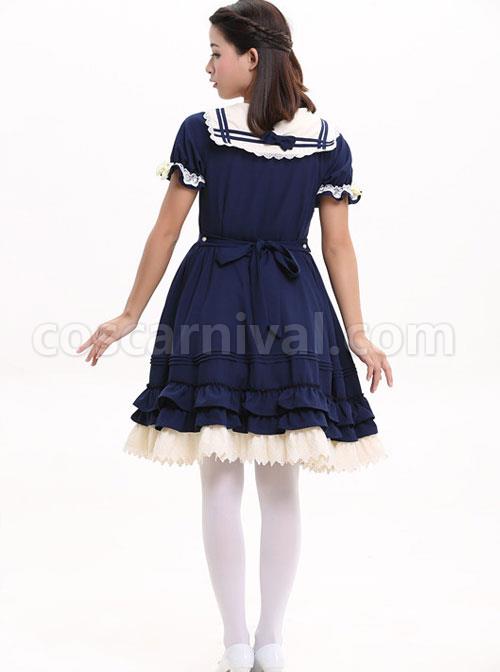 Navy-Blue-Bowknot-Sweet-Lolita-Short-Sleeve-Dress-coscarnival-520.jpg