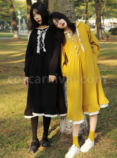 Navy-Lace-Loose-High-Waist-Long-Sleeves-Sweet-Lolita-Dress-coscarnival-2465