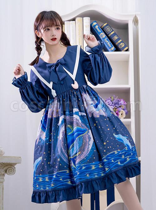 Nebula-Whale-Series-OP-Printing-Classic-Lolita-Long-Sleeve-Dress-coscarnival-4171