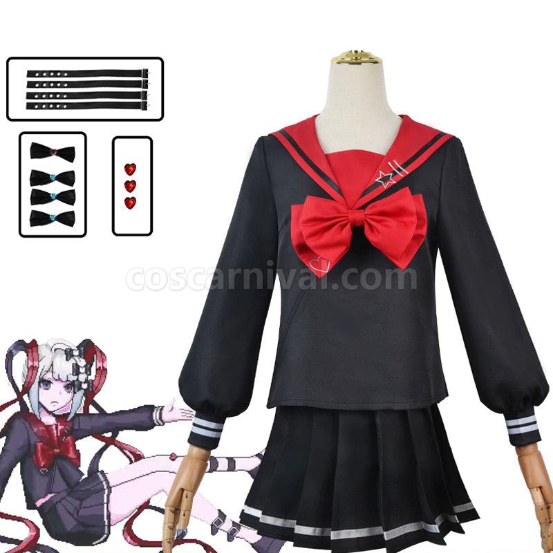 Needy Streamer Overload Needy Girl Overdose Ame Chan JK Uniform Cosplay Costumes coscarnival0111328