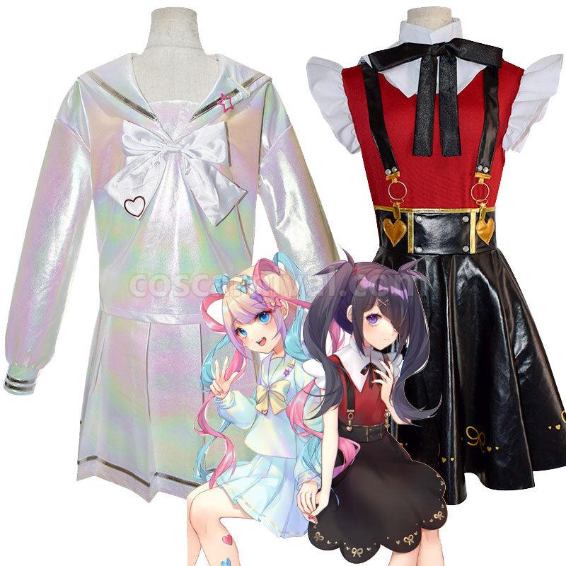 Needy Streamer Overload OMG kawaii Angel chan Danbooru Chouzetsusaikawa Tenshi chan Needy Girl Overdose Ame Chan Cosplay Costume coscarnival01116588