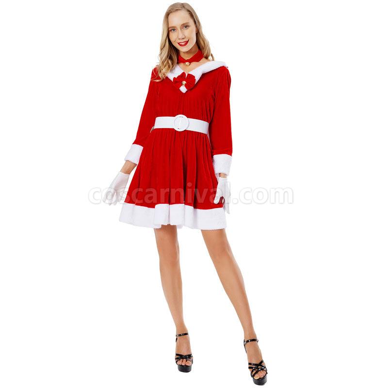 New Women's Sexy Christmas Costume Halloween Cosplay Costume Dress coscarnival01118832