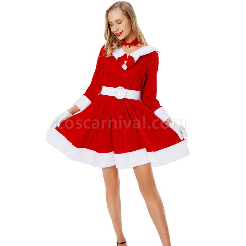 New Women's Sexy Christmas Costume Halloween Cosplay Costume Dress coscarnival01118840