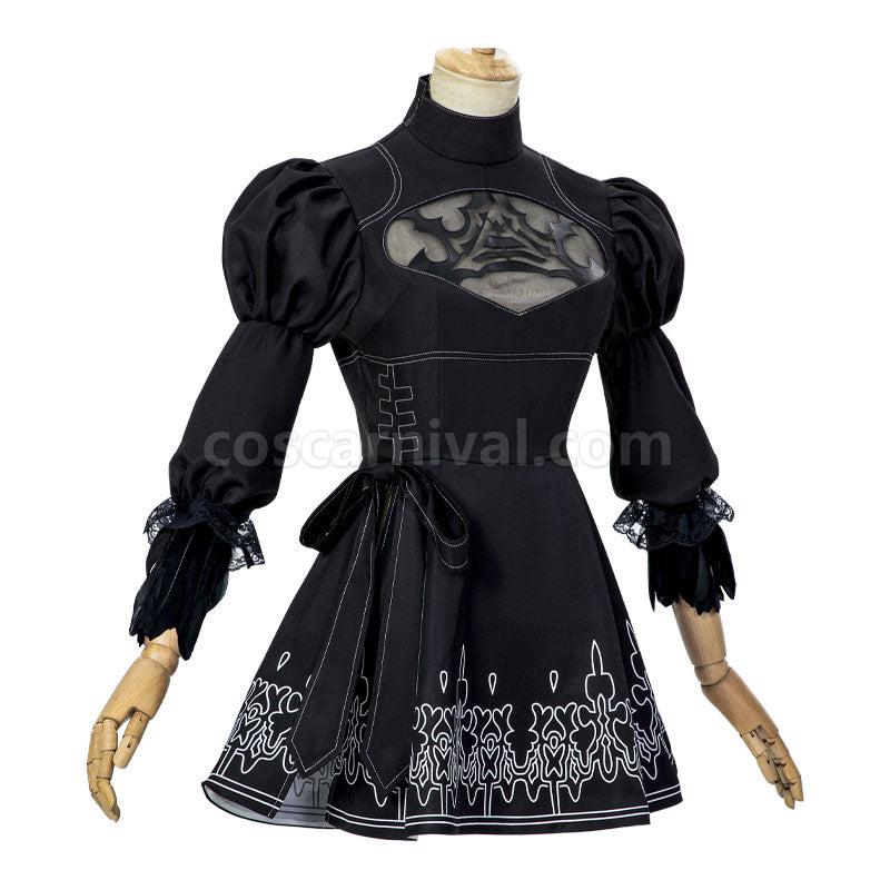 Nier Automata YoRHa No.2 Type B Cosplay Costumes coscarnival01118985