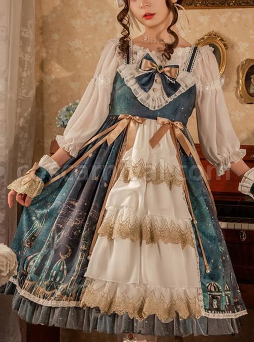 Night-Of-The-Magic-Lamp-Series-JSK-Printing-Court-Style-Retro-Elegant-Classic-Lolita-Sling-Dress-coscarnival-2462