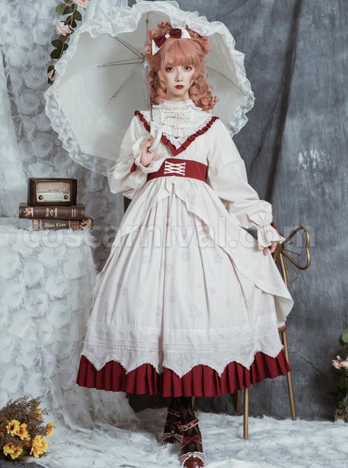 North-Mirror-Flower-Series-OP-Classic-Lolita-Nordic-Court-Style-Autumn-Winter-Long-Sleeve-Dress-coscarnival-3866