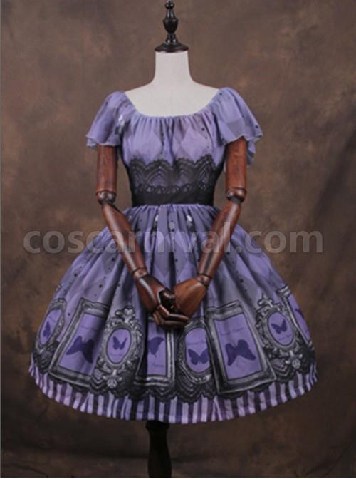 Obsidian-Butterfly-Dance-Crystal-Purple-Short-Sleeve-Lolita-OP-coscarnival-4517