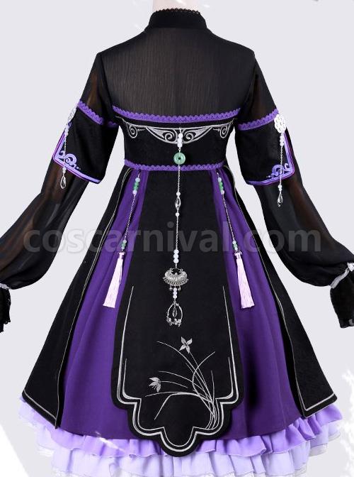 Orchid-Grass-Embroidery-Chinese-Style-Classic-Qi-Lolita-Purple-Dress-coscarnival-3850