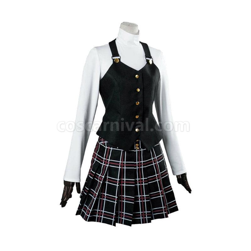 Persona 5 Makoto Niijima P5 JK School Uniform Cosplay Costumes coscarnival011114778