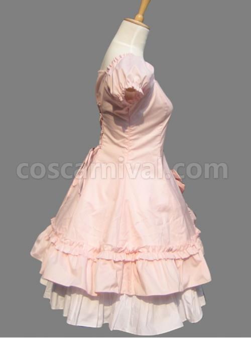 Pink-Cotton-Princess-Hort-Sleeve-Dress-Match-The-Cake-Skirt-coscarnival-953.jpg