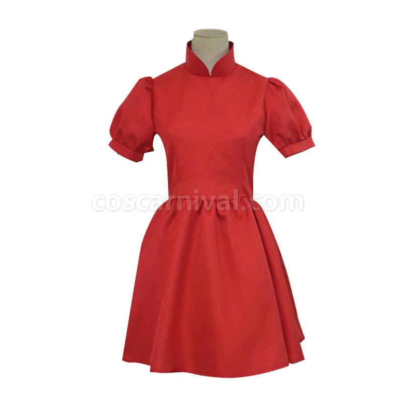 Ponyo on the Cliff Ponyo Cosplay Costumes coscarnival01114625
