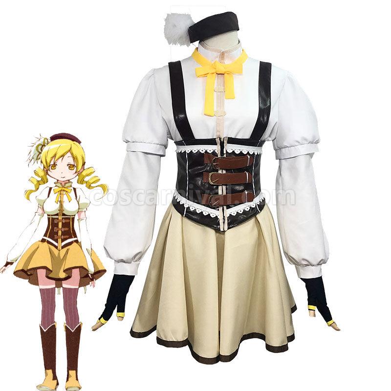 Puella Magi Madoka Magica Mami Tomoe Cosplay Costumes coscarnival01118320
