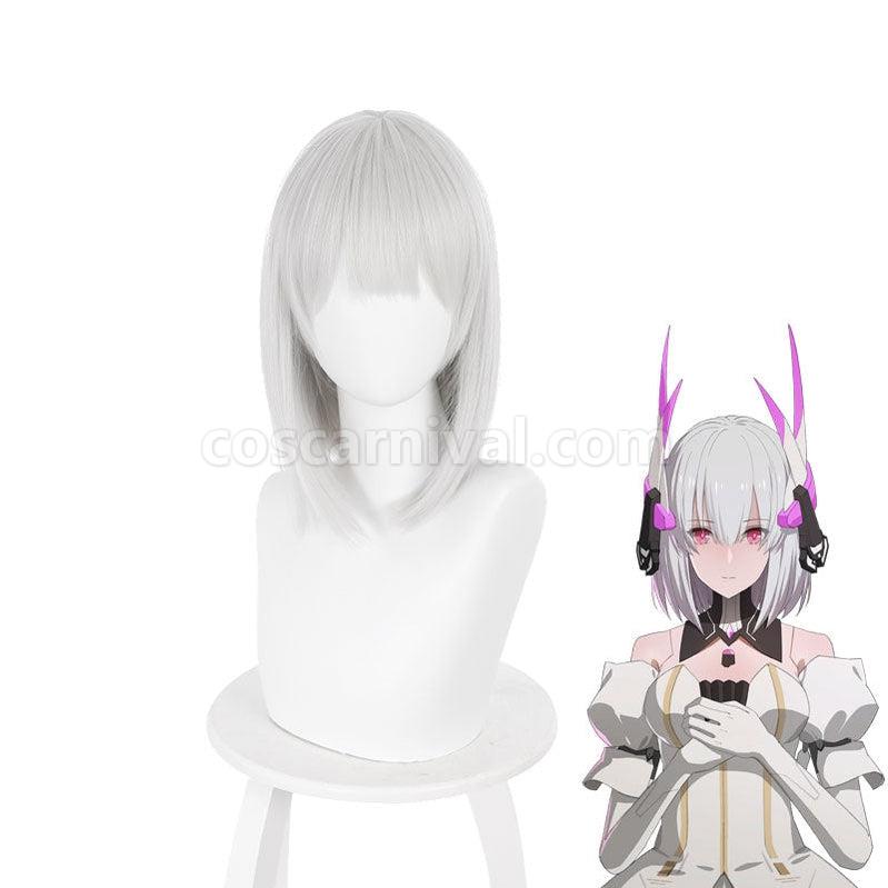 Punishing Gray Raven Liv Ray Silver Short Cosplay Wigs coscarnival011111412