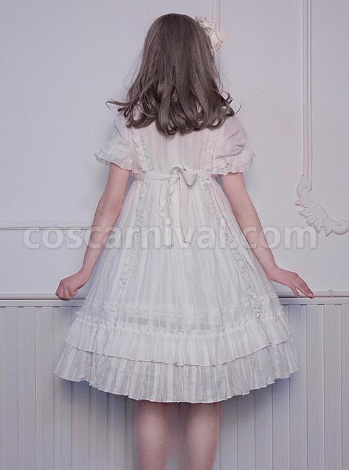 Pure-Color-Elegant-Ruffles-High-Waist-Short-Sleeve-Lolita-Dress-coscarnival-294