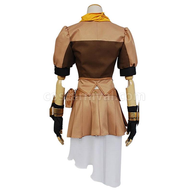 RWBY Yellow Trailer Yang Xiao Long Uniform Cosplay Costumes coscarnival011114440