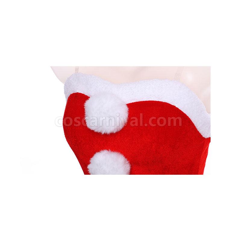 Rascal Does Not Dream of Bunny Girl Senpai Mai Sakurajima Bunny Girl Christmas Cosplay Costumes coscarnival01119795
