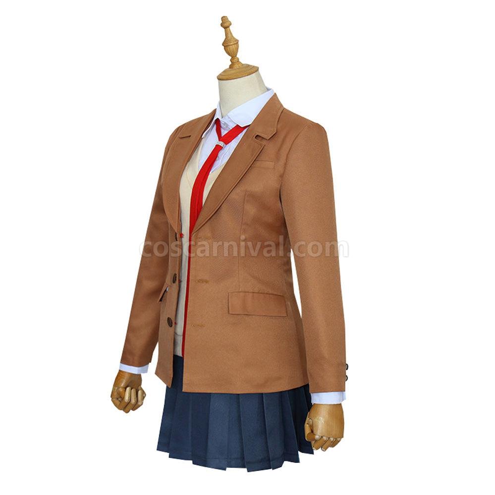 Rascal Does Not Dream of Bunny Girl Senpai Mai Sakurajima Uniform Cosplay Costumes coscarnival011116685