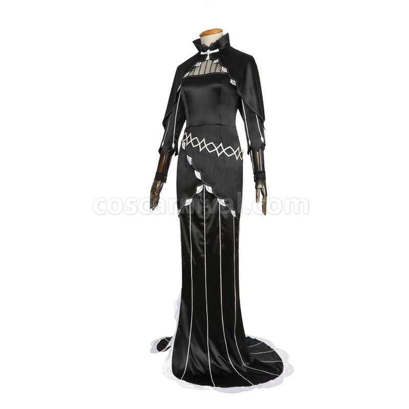 Re Zero Starting Life in Another World Echidna Witch of Greed Dress Cosplay Costumes coscarnival011116275