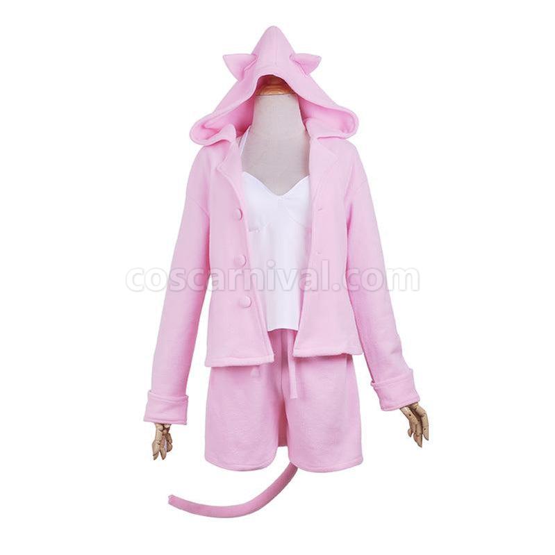 ReZero Starting Life in Another World Rem and Ram Cat Pajamas Cosplay Costume coscarnival011118069