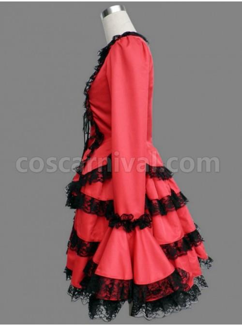 Red-Long-Sleeves-Lace-Trim-Cotton-Girls-Sweet-Lolita-Dress-coscarnival-1881.jpg