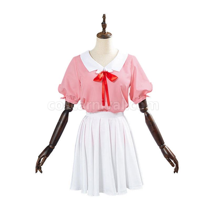 Rent A Girlfriend Chizuru Ichinose Pink Outfits Cosplay Costume coscarnival011114112