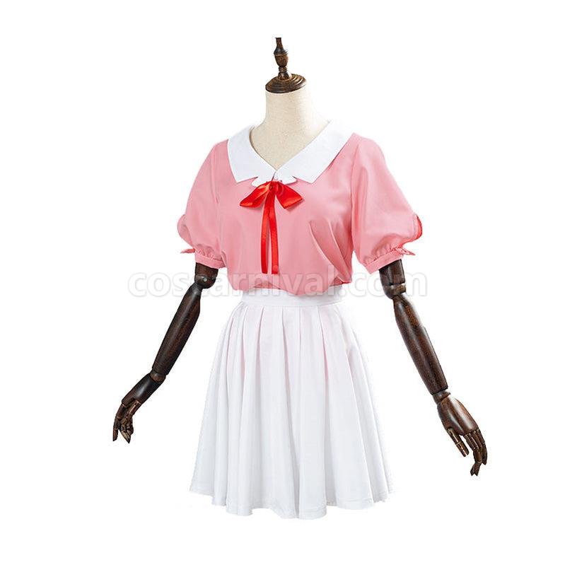 Rent A Girlfriend Chizuru Ichinose Pink Outfits Cosplay Costume coscarnival011114119
