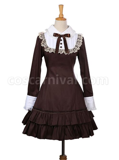 Retro-Bowknot-Long-Sleeves-Ruffles-Classic-Lolita-Dress-coscarnival-352