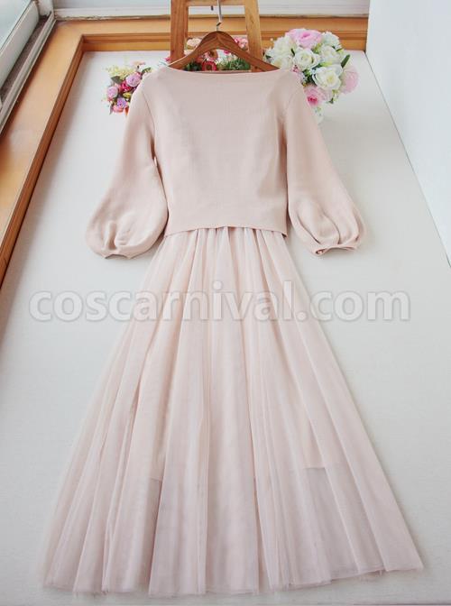 Retro-Elegant-Knitted-Sweater-And-Gauze-Sling-Dress-Set-coscarnival-226