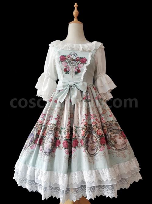Royal-Murals-Series-Classic-Lolita-Sling-Dress-coscarnival-3586