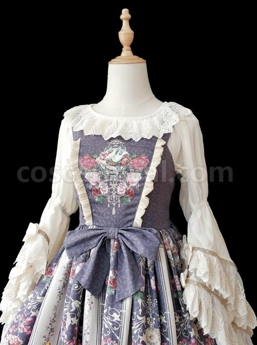Royal-Murals-Series-Classic-Lolita-Sling-Dress-coscarnival-3617