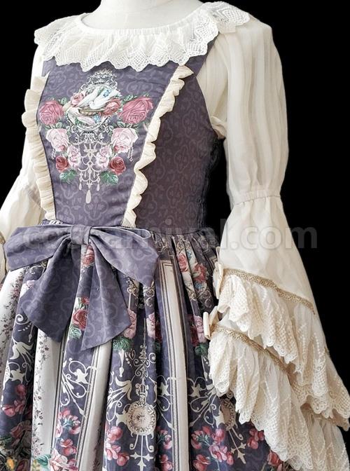 Royal-Murals-Series-Classic-Lolita-Sling-Dress-coscarnival-3623
