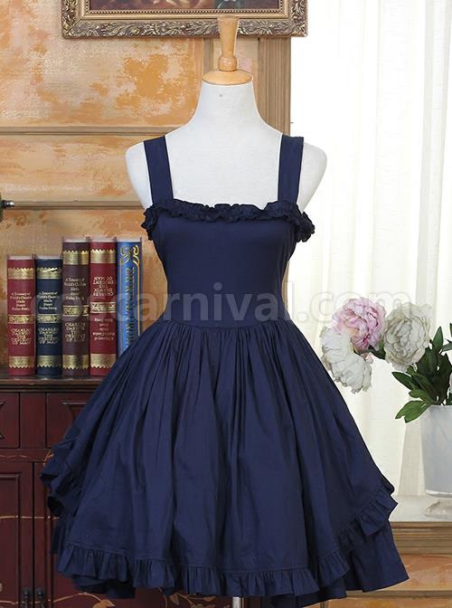 Ruffles-Bind-Strap-Classic-Lolita-Sleeveless-Dress-coscarnival-104