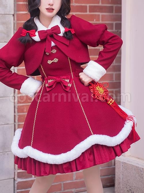 Ruyi-Series-New-Year-Festive-Raw-Edge-Bow-Knot-Decoration-Winter-Classic-Lolita-Sleeveless-Dress-coscarnival-1528