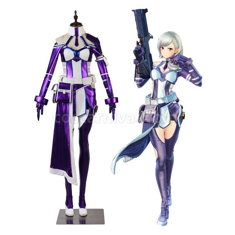 SAO Sword Art Online Fatal Bullet Zeliska Cosplay Costume coscarnival011117563