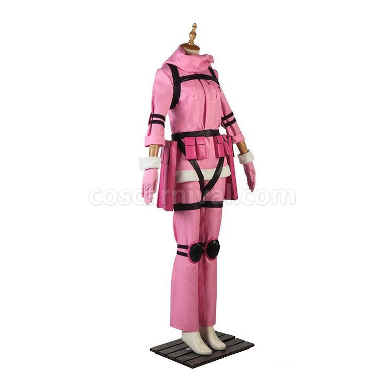 SAO Sword Art Online GGO Gun Gale Online Kohiruimaki Karen Llenn Cosplay Costume coscarnival011117569