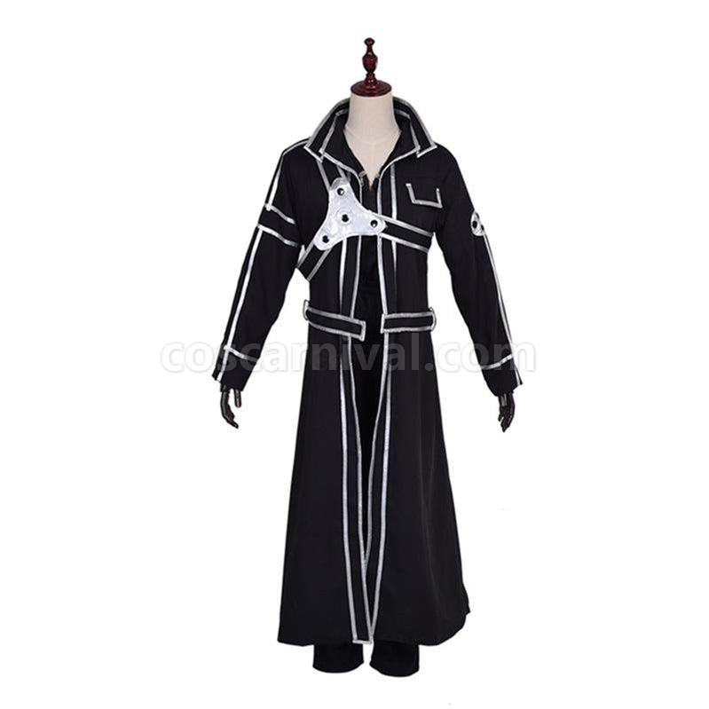 SAO Sword Art Online Kirigaya Kazuto Kirito Cosplay Costume coscarnival011117716