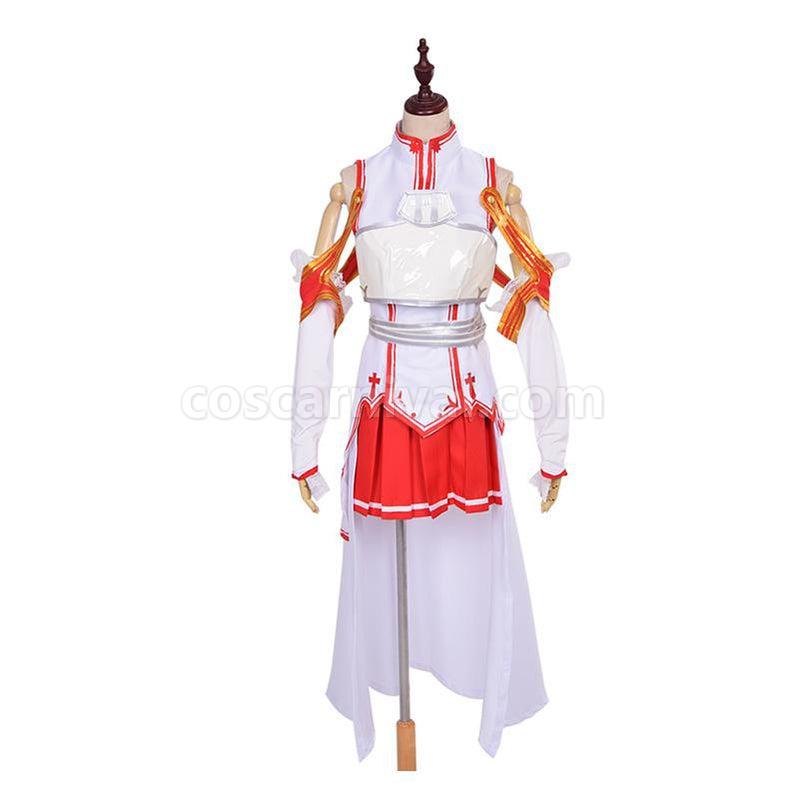 SAO Sword Art Online Yuuki Asuna Cosplay Costume coscarnival011117720