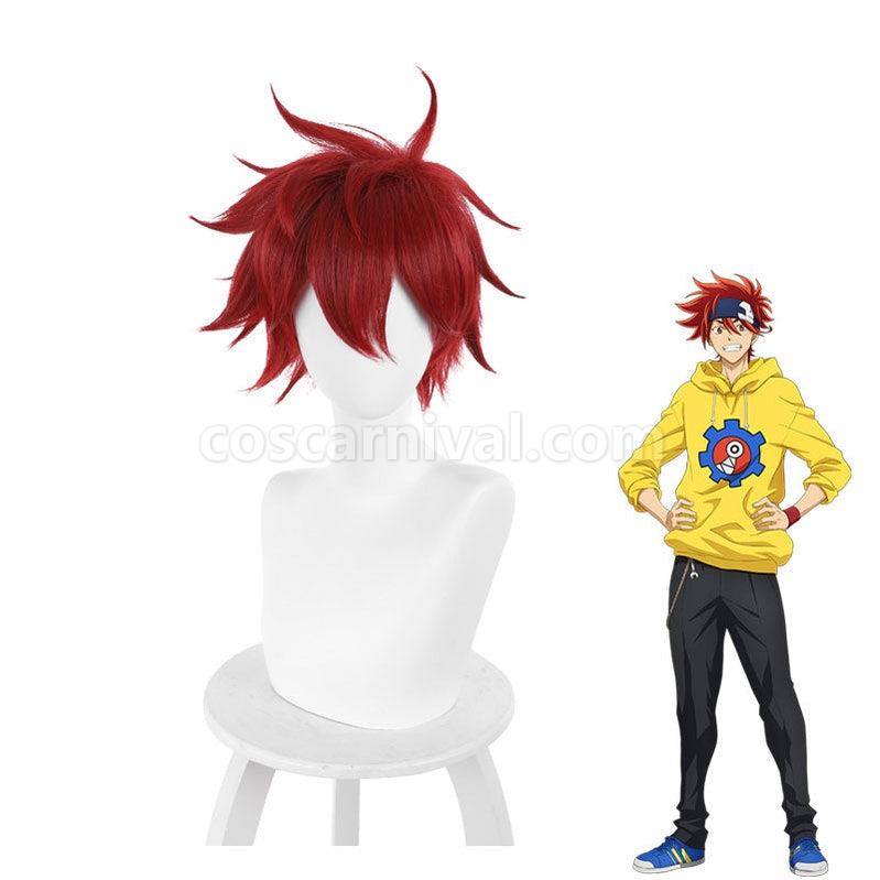 SK8 the Infinity Kyan Reki Red Cosplay Wigs coscarnival011112180