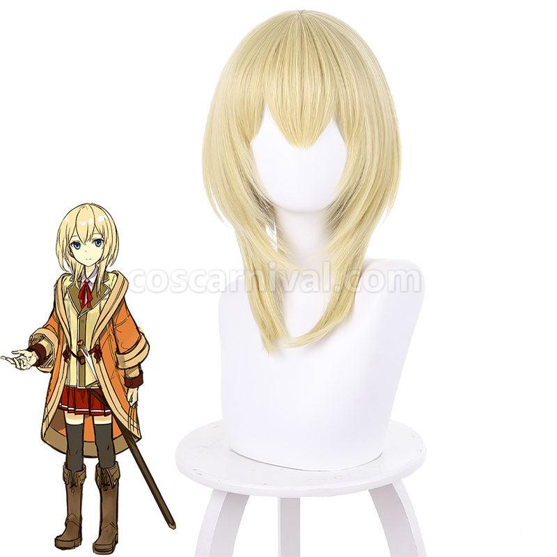 Shikkaku Mon no Saikyou Kenja Lurie Aventrot Blonde Long Cosplay Wigs coscarnival01118502
