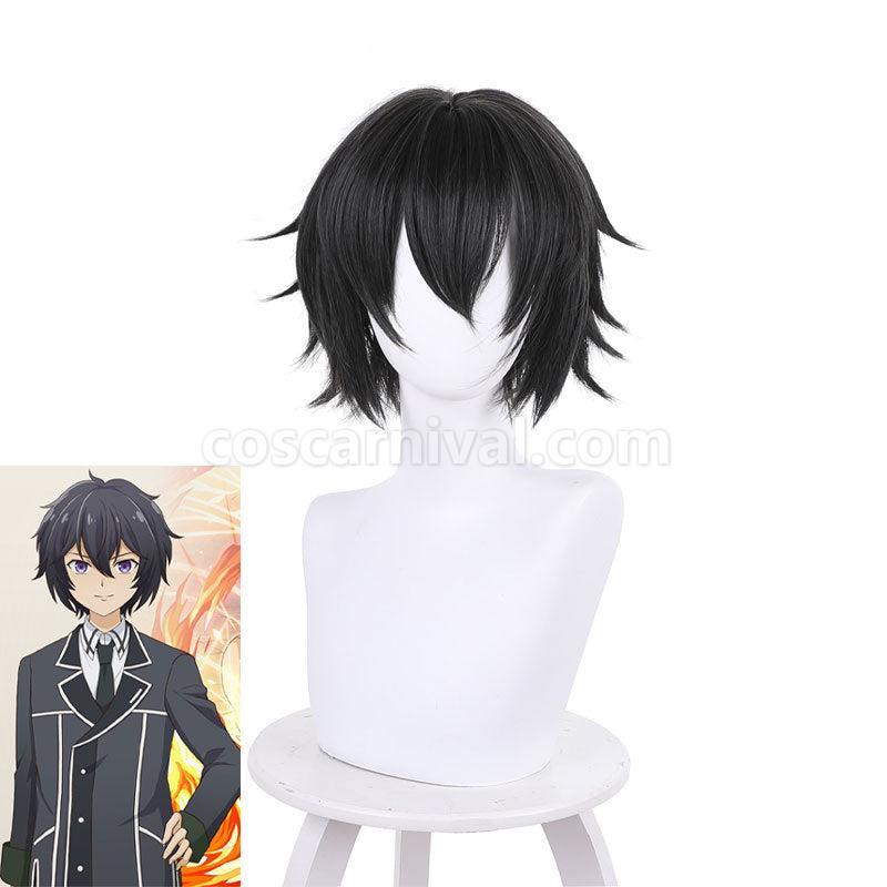 Shikkaku Mon no Saikyou Kenja Mathias Hildesheimer Black Cosplay Wigs coscarnival01118256