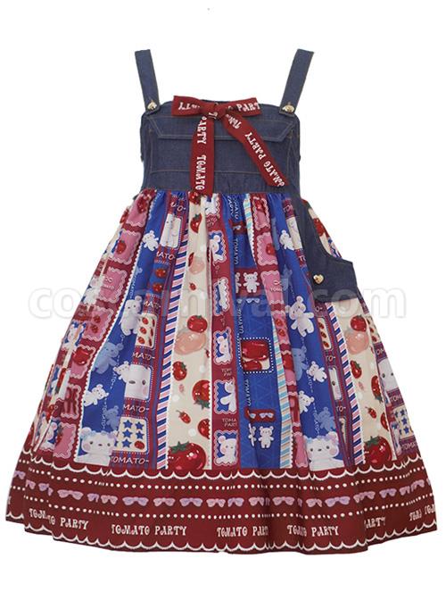 Small-Tomato-Series-JSK-Denim-Stitching-Sweet-Lolita-Sling-Dress-coscarnival-3656.jpg