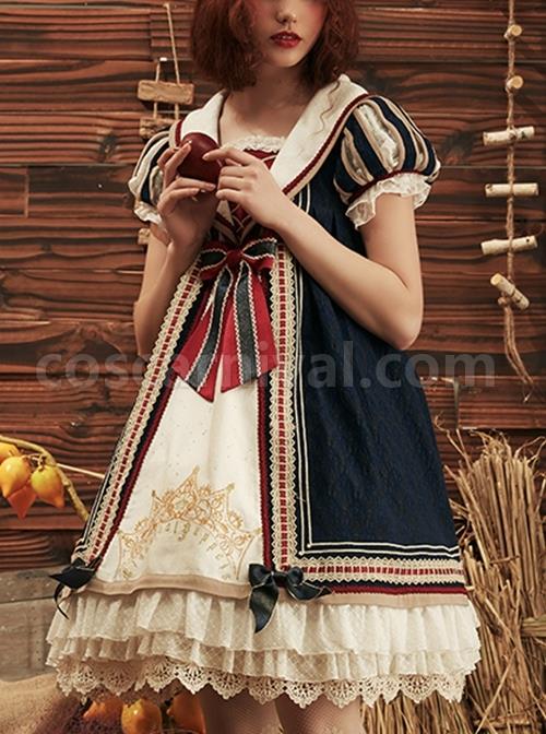 Snow-White-Series-Classical-Palace-Navy-Collar-Printed-Lace-Short-Sleeved-Doll-Dress-Classic-Lolita-Short-Sleeved-Dress-coscarnival-2179