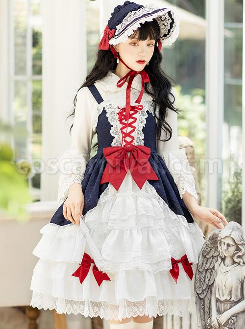Snow-White-Slight-Flower-Marriage-JSK-Gorgeous-Court-Classic-Lolita-Sling-Dress-coscarnival-2199