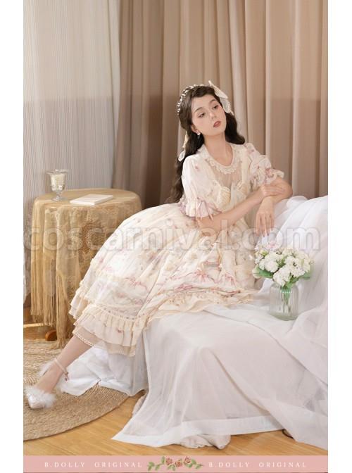 Star-Moon-Series-OP-Chiffon-Elegant-Classic-Lolita-Short-Sleeve-Long-Dress-coscarnival-1148