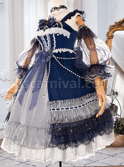 Starry-Night-Series-JSK-Gorgeous-Elegant-Classic-Lolita-Tea-Party-Dress-coscarnival-590
