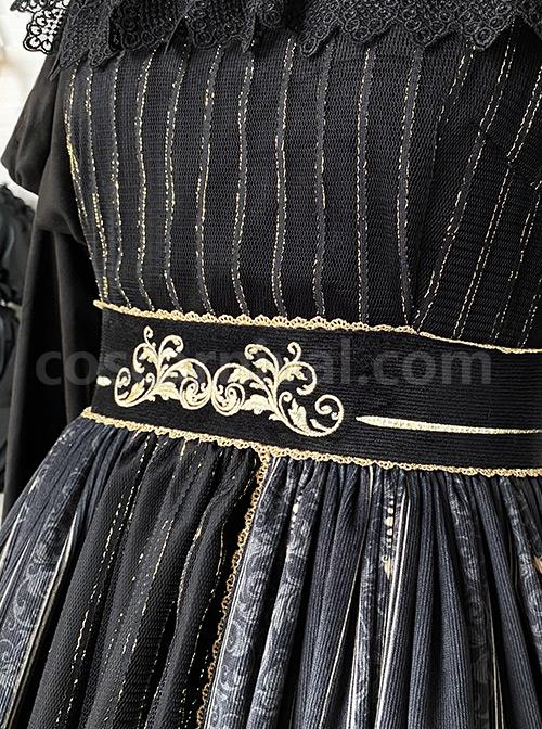 Starshine-Stone-Series-OP-Classic-Lolita-Velour-Printing-Long-Sleeve-Dress-coscarnival-4114