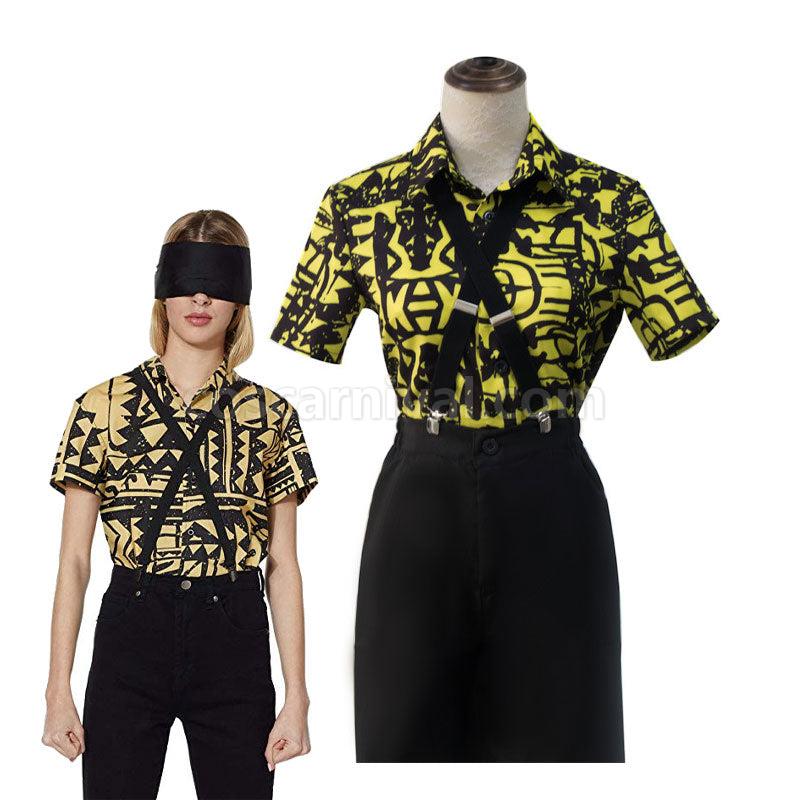 Stranger Things 3D Digital Print Short Sleeve Shirt Cosplay Costumes coscarnival01114701