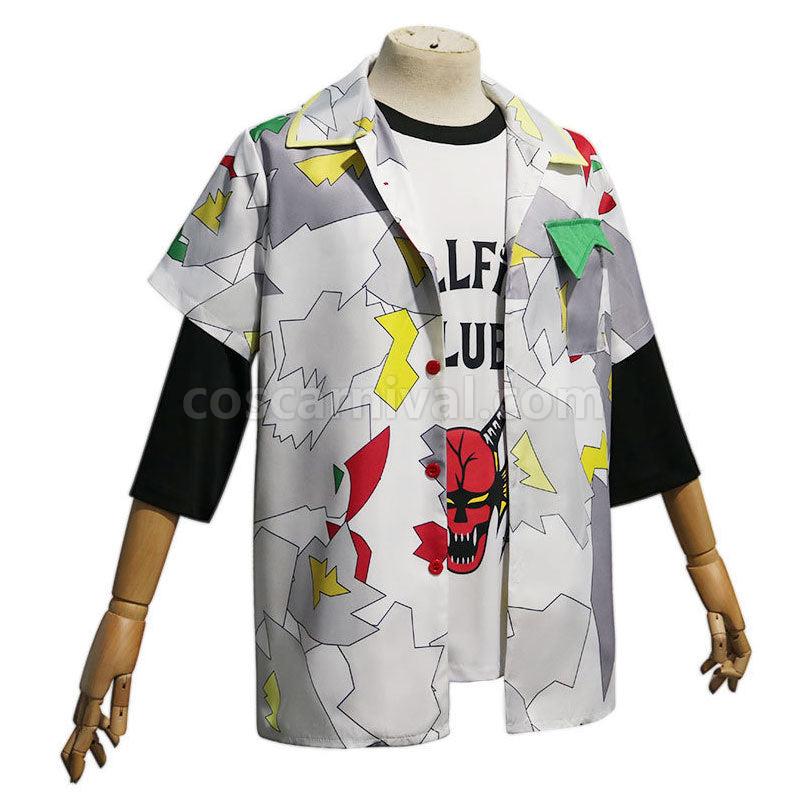 Stranger Things Dustin T shirts Cosplay Costumes coscarnival01114704
